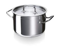 Bekaline 12081184 Grande Table Faitout Acier Inoxydable Inox 27 x 19 x 14 cm