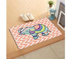 Bonamaison Paillasson dÃ©coratif Multicolore 40 x 70 cm