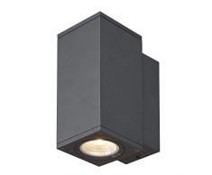 SLV Enola Square S Applique murale dextérieur à LED Anthracite