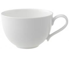Villeroy & Boch - Tasse à Café New Cottage Basic, Tasse Simple en Porcelaine Premium en Blanc, Design Intemporel, Compatible Lave-Vaisselle, 250 ml