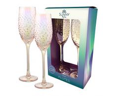 Sunny by Sue SBS059 Flûte à champagne en verre