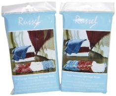 H & L Russel Lot de 2 sacs de rangement sous vide Grand et moyen