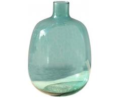 Belssia Vase Osaka L, Aigue-Marine, 20Â x 20Â x 50Â cm