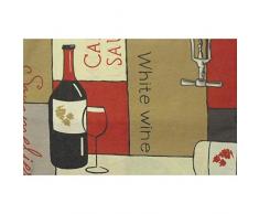 Duffi Home Chemin de Table Argenté 40 x 140 cm