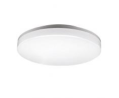 Plafonnier LED SMD 15 W Trimless plafond circulaire IP44 1250 LM VT-8033 - SKU 1388 blanc chaud 3000 K