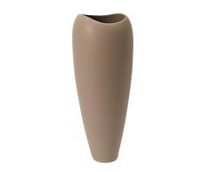 nows home 7575848 Vase Castor Hauteur 60 cm Aurore GrÃ¨s, Gris, 18x17x44 cm