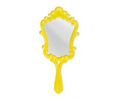 Iplex Design Miroir en Forme de dôme Jaune