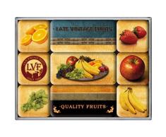 Magnet Set Ensemble aimant (9 piÃ¨ces) Quality Fruits