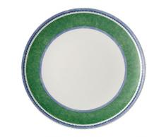 Villeroy & Boch Switch 3 Costa Assiette à dessert, 20 cm, Porcelaine, Blanc/Vert/Bleu