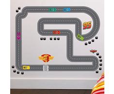 Stickers Mural enfants Cars circuit (DISNEY ) Nouvelles Images