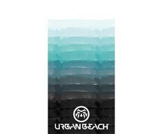 Urban Beach Paradise Serviette de Plage, Noir