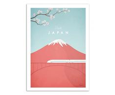 Wall Editions Art-Poster 70 x 100 cm Affiche, Papier couché Mat 200 g