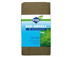 KERL 4003450031330 Lot de 3 Sacs Poubelle Bio Papier 120 L