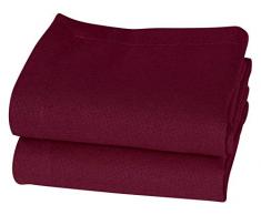 Vent Du Sud Serviette de Table, Grenat, 47x47