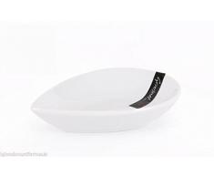 BoÃ®te de 4 Ã©crous en porcelaine blanche apÃ©ritif couvercles Pica-Pica bols (14 x 10,3 x 3,5 14809b