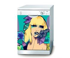 Decusto Autocollant Pop Queen â Autocollant pour Lave Vaisselle