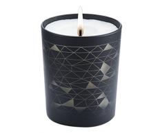 Bougie LAZ-J20-S1 parfumÃ©e- Photophore Rechargeable 190 grs- Gravure au Laser- 100 % Artisanale & Francaise CEDRE MAJESTUEUX