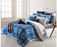 Sanctuary 16Â piÃ¨ces ImprimÃ©/rÃ©versible Doudou DÃ©finit Queen, Shibori Ikat, 16Â piÃ¨ces