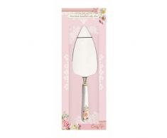 EASY LIFE 967ROLC Coffret Pelle à Tarte Manche, Acier, Multicolore, 26 x 10,5 x 3 cm