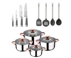 San Ignacio Batterie de Cuisine, chromé