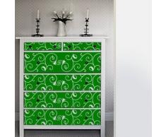 Your Design Sophie Sticker pour Meuble, Vert, 2 x 26 cm x 180 cm
