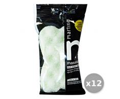 Martini Set 12Â Ãponge Tonic 0147p00Â Accessoires pour Le Bain, Multicolore, Unique