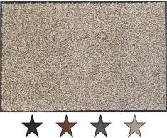 Partie Eco-Dry Tapis, Coton, Beige, Unique