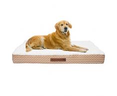 Wags N Whiskers Lit pour Animal de Compagnie, Taupe, Taille XL