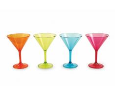 Villa dEste Home Tivoli 2402344 Party Set de 4 Verres, Martini