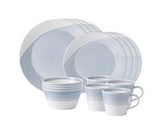 Royal Doulton Set de Vaisselle 16 piÃ¨ces Bleu