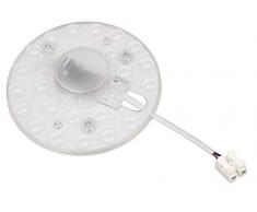 McShine Kit de conversion de plafonnier LED 12 W, 1200 lm, 12 cm de diamètre, blanc neutre, 4000 K | pour plafonnier et applique murale