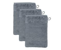 MÃ¶ve Bamboo Ensemble de 3 Gant de Toilette, Stone, 20 x 15 cm