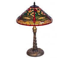 Ivintage Tiffany bureau 40 x 40 x 62 cm vert