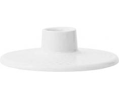 Lyngby Porcelæn Bougeoir, Blanc, 12,1 x 12,1 x 3,3