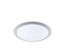 Trio 626510987 Plafonnier LED W Titane/Blanc