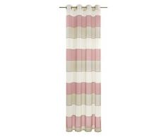 Deko Trends Optima 6236702 37 Rideau à 8 Oeillets Beige 245 x 144 cm