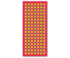 Dyckhoff Serviette de Plage, Coton, Framboise, 180 x 70 cm