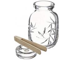 Crystaljulia 8163 Bocal à Confiture en Cristal au Plomb Transparent 24% 11 cm
