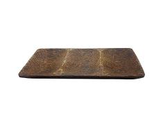 VIE UK_VG0171-SONO-RECT-PLATE-30X14CM Assiette Rectangulaire en Bois, Coloris Assortis, Taille Unique