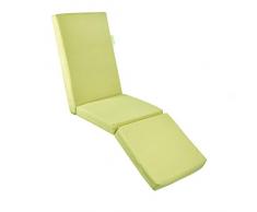 Outbag 31RELPLU-LIM Chaise avec Repose-Pieds, Polyester, Citron Vert, 180 x 50 cm