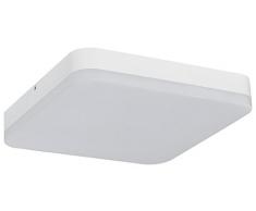 MÃ¼ller-Licht Applique murale et plafonnier LED, Plastique, blanc chaud, ohne Sensor