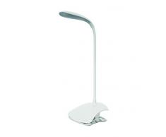 LEDVANCE PANAN Clip LED | Lampe de Bureau | Blanc | 5W | Blanc Chaud 3000K