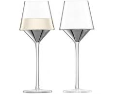 LSA International G1487â13â359Â Espace Verre Ã vin 350Â ml X 2, Platinum