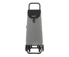 GARMOL Chariot de Courses 55L Gris/Noir