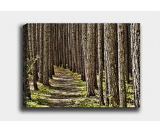 Bonamaison Peinture sur toile, multicolore, 40 x 60 cm - ConÃ§u et fabriquÃ© en Turquie