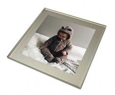 Adventa ACG02-SR Verre, Mat, Boissons, Dessous de Verre PersonnalisÃ©, Photographie, Cuisine, Equipement, SÃ©curitÃ© TrempÃ©