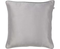 Dutch Decor Coussin Dova 45x45 cm Gris Moyen - Coussins DÃ©co - Oreiller DÃ©coratif - DÃ©houssable - ZippÃ©