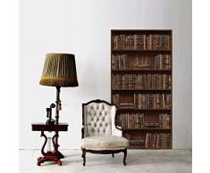 Walplus Autocollant Mural Vintage Ãtagère Amovible Auto-Adhésif Mural Art Stickers Vinyle Maison Décoration DIY Salon Chambre Bureau Décor Peint Enfants Chambre Cadeau