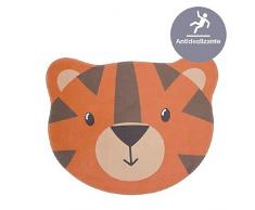DCASA Safari Tigre Tapis Enfant Mural DÃ©coration de Maison Mixte Adulte, Couleur Unique