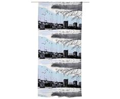 Vallila Interior de jyvÃ¤skylÃ¤ Rideau occultant, Polyester Bleu 140Â x 250Â cm, 250Â x 140Â cm